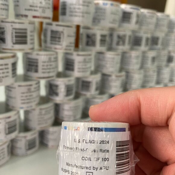 HUGE DISCOUNT- Forever 60 Rolls - Picture 4 of 5